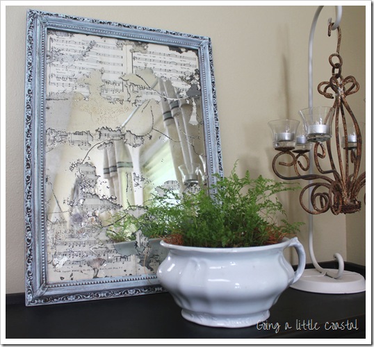 Going A Little Coastal Peeling Mirror Redo